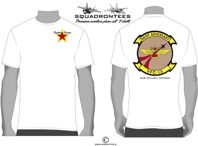 VFC-13 Fighting Saints Logo Back Squadron T-Shirt - USN Licensed Product