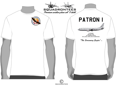 VP-1 Screaming Eagles P-8 Poseidon Squadron T-Shirt D2 - USN Licensed Product