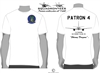 VP-4 Skinny Dragons P-8 Squadron T-Shirt, USN Licensed Product