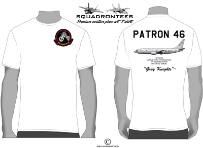 VP-46 Grey Knights P-8 Poseidon Squadron T-Shirt - USN Licensed Product