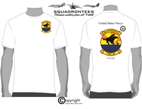 VRC-40 Rawhides Logo Back Squadron T-Shirt - USN Licensed Product