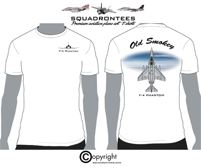 Old Smokey F-4 Phantom - Premium Plane Art Squadron T-Shirt