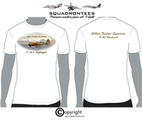 P-40 Warhawk - Premium Plane Art Squadron T-Shirt D-6