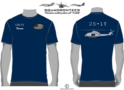 UH-1Y Venom Squadron T-Shirt - Premium Art