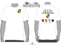 4th Fighter Wing Squadron T-Shirt, USAF Licensed Product