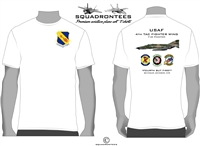 4th Tactical Fighter Wing F-4 Phantom Squadron T-Shirt, USAF Licensed Product