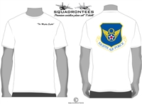 8th Air Force (New) Logo Back Squadron T-Shirt, USAF Licensed Product