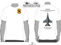 8th FS F-16 Viper Squadron T-Shirt, USAF Licensed Product