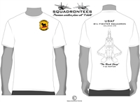 8th FS F-22 Raptor Squadron T-Shirt, USAF Licensed Product