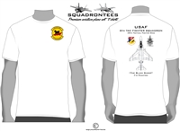 8th TFS F-4 Phantom Squadron T-Shirt, USAF Licensed Product