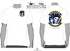 95th FS Boneheads Logo Back Squadron T-Shirt  - USAF Licensed Product