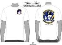 95th FS Boneheads Logo Back Squadron T-Shirt  - USAF Licensed Product