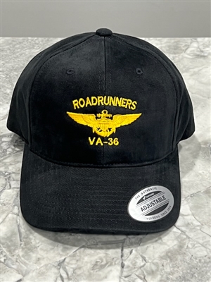 VA-36 Roadrunners, Embroidered Hat - USN Licensed Product