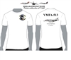 VMFA-513 Flying Nightmares Squadron T-Shirt D1, USMC Licensed Product