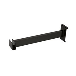 12" Rectangular Tubing Gridwall Brackets - Black