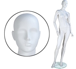 Female Mannequins: Arms Bent, Waist Turned, Leg Forward, Headless