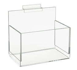 Acrylic Hosiery Bins - Slatwall