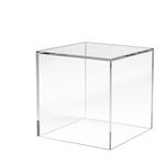 6 x 6 x 6 in. 5 Sided Acrylic Display Cubes