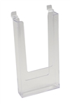 4 x 9 Acrylic Literature Holders - Slatwall