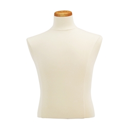 Male Shirt Form Tailor Bust , Neckblock Included