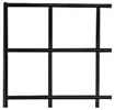 3 - 2'x5' Black Grid Panels