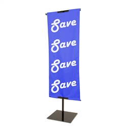 Adjustable Floor Standing Banner Displayer