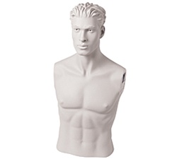 Male Mannequin Bust: Size 40