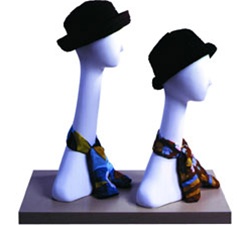 24 in. Ladies Hat Head Display Forms