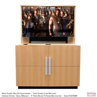 55" TV Lift Cabinet - Modern Albany ST (SC)