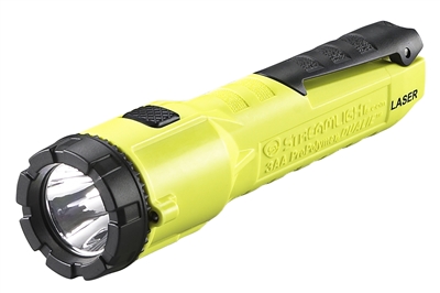 3AA ProPolymer Dualie Laser with "AA" alkaline batteries. Clam - Yellow