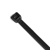 25" Cable Tie Black UV Resistant - 50 Pack