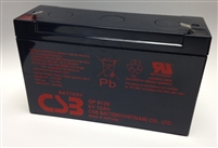 CSB 6V 12Ah SLA Battery