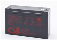 CSB 6V 12Ah SLA Battery
