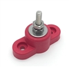 Single Post Junction Block Small Base #10- Red