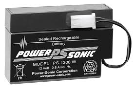 Power-Sonic 12V 0.8Ah SLA Battery