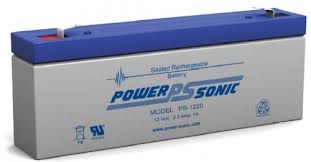 Power-Sonic 12V 2.5Ah SLA Battery