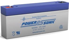 Power-Sonic 12V 2.9Ah SLA Battery