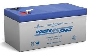 Power-Sonic 12V 3.4Ah SLA Battery