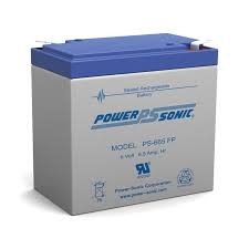 Power-Sonic 6V 6.5Ah SLA Battery