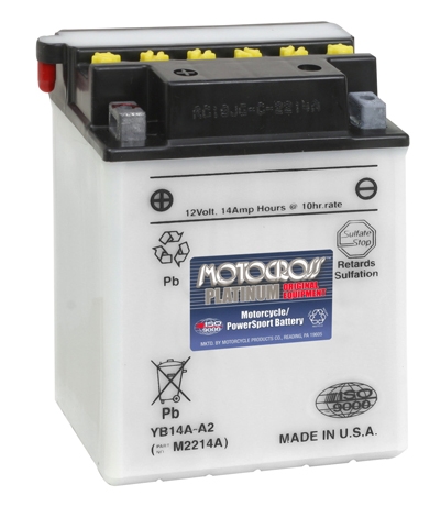 Motocross YB14A-A2 12 Volt Motorcycle And ATV Battery