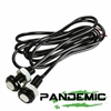 1 PAIR OF LED ULTRA BRIGHT WHITE LIGHTS - UNIVERSAL