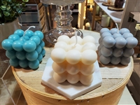 Bubble Cube Candle