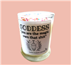 Goddess Crystal Candle 8 oz