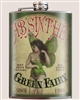 Green Fairy Absinthe Flask by Trixie and Milo