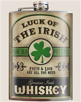 Luck of the Irish Flask by Trixie and Milo