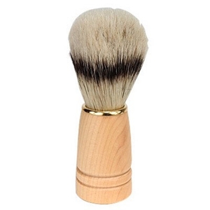 Bristle Natual  Wood Shave Brush