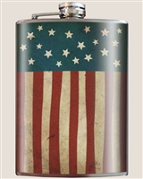 Old Glory  Flask by Trixie and Milo