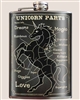 Unicorn Parts Flask by Trixie and Milo