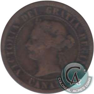 1890H Canada 1-cent Good (G-4)