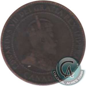 1902 Canada 1-cent VG-F (VG-10)